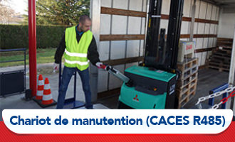 Chariot de manutention (CACES® R485)